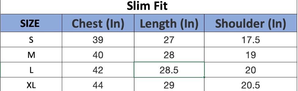 Men's Black Slim Fit Formal Shirt