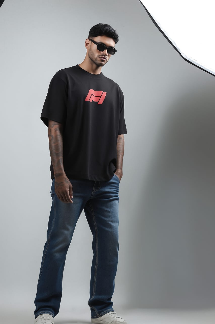 F1 Racing Oversized T-Shirt - Premium Cotton